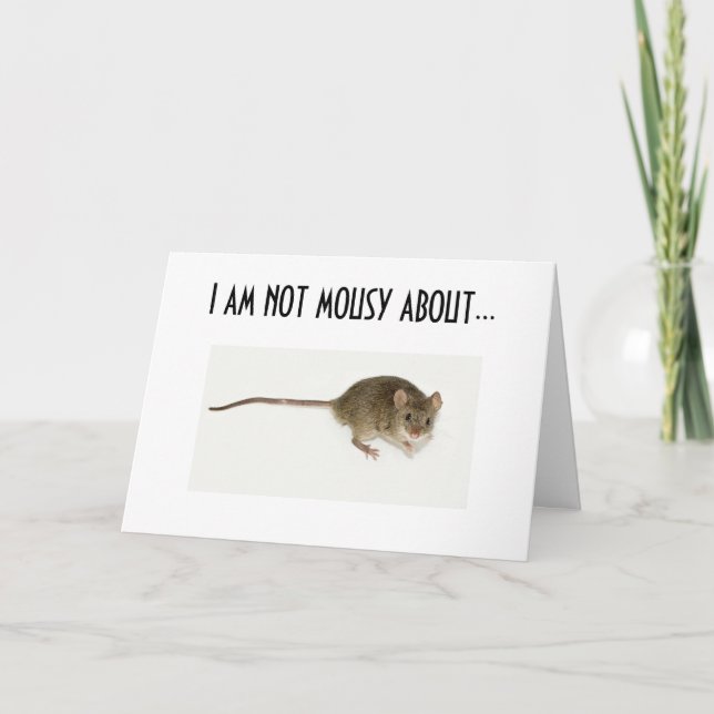 CARTE PAS MOUSY DE DIRE QUE JE T'AIME (Devant)