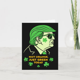 Carte Pas orange, juste irlandais aujourd'hui – St. Patr