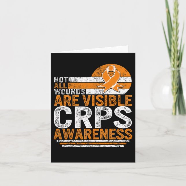 Carte Pas toutes les blessures Visible Complex Syndr de  (Devant)