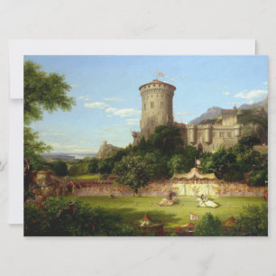 Carte Passé glorieux (Joust médiéval) (Art Vintage)