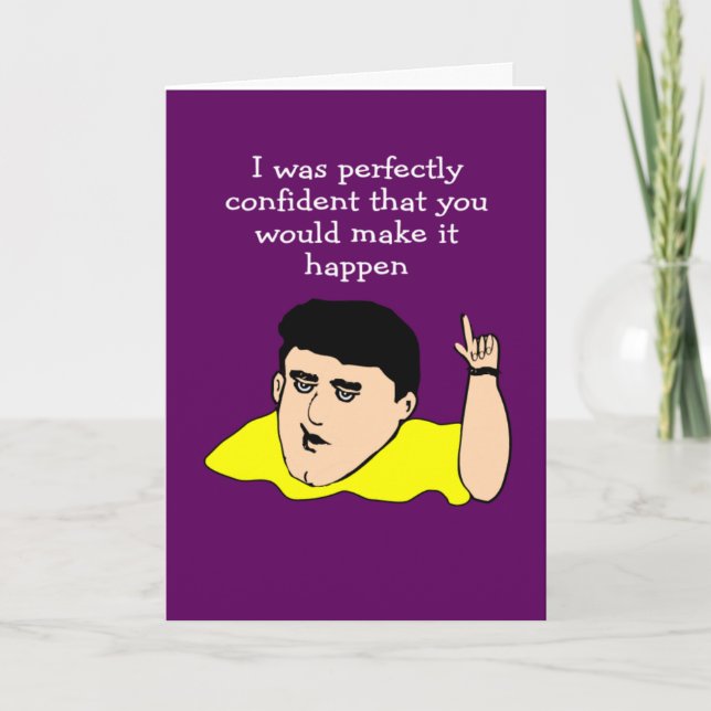 Carte Passé l'examen de barre (Devant)