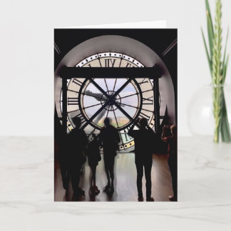 Carte Passer le temps au Musée d'Orsay