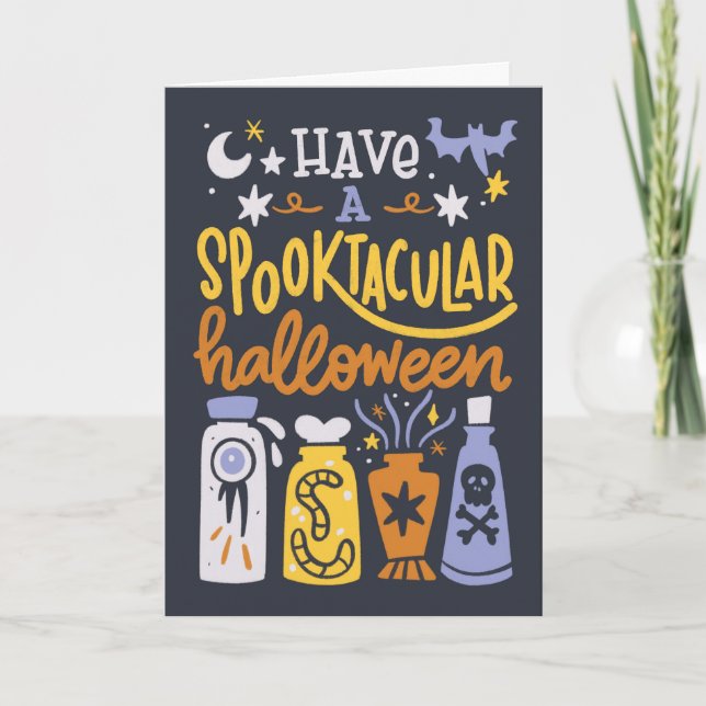 Carte Passez un Halloween fantastique (Devant)