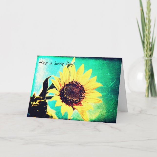 Carte Passez Une Journée Ensoleillée (Devant)