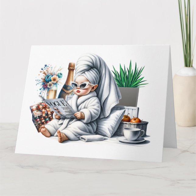 Carte Passez-vous un moment agréable - Voir dos (Devant)