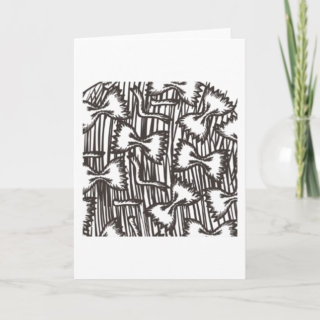 Carte Pasta Motif Pasta Lover Motifs (Devant)