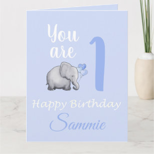 Cartes Avec Elephants D Anniversaire Zazzle Fr