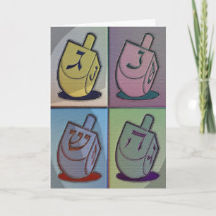 Carte Pastel Chanukah