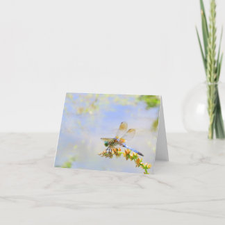 Carte Pastel Dragonfly