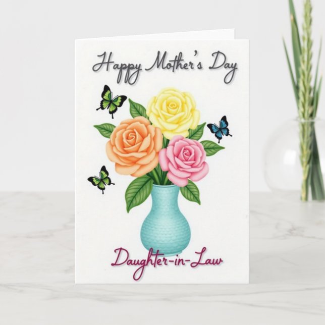 Carte Pastel Hued Mothers Day Card (Devant)