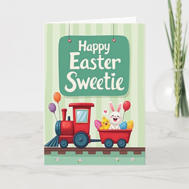 Carte Pastel Ovoid Springtime Card (Devant)