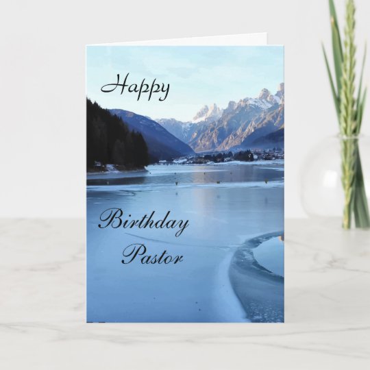 Carte Pasteur De Joyeux Anniversaire Zazzle Fr