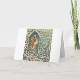 Carte Pasteur vintage Anniversaire