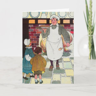 Carte Pat-a-cake, pat-a-cake, l'homme de Baker