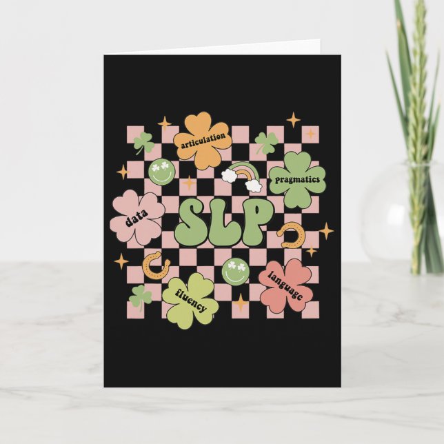 Carte Pathologie du langage de la parole groovy St-Patri (Devant)