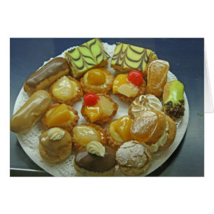 Carte, "pâtisseries # 3"