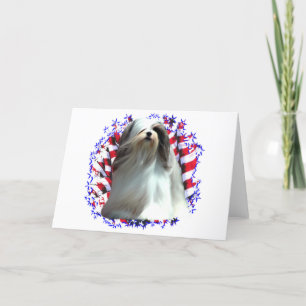 Carte Patriote de Lhasa Apso