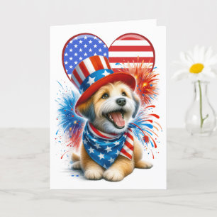 Carte Patriotique Canine