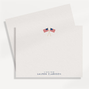 Carte patriotique élégante et minimaliste du drape