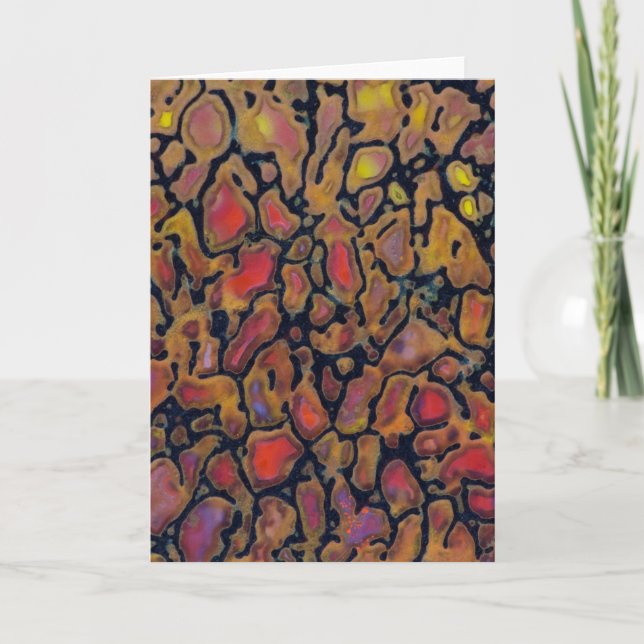 Carte Patterned Dinosaur Bone (Devant)