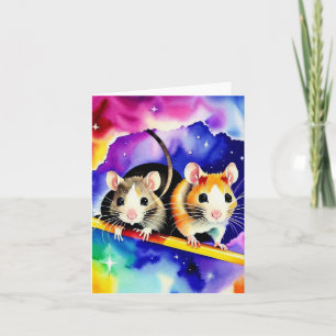 Carte Pattes d'animal spatial I