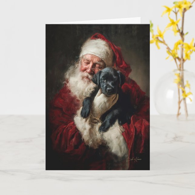 Carte Pattes et Claus (Fleur jaune)