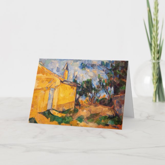 Carte Paul Cezanne - La Cabane de Jourdan (Devant)