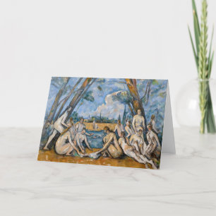 Carte Paul Cezanne - Les Grandes Baigneuses