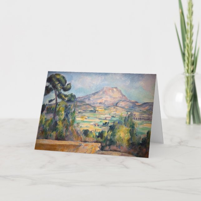 Carte Paul Cezanne - Mont Sainte-Victoire (Devant)