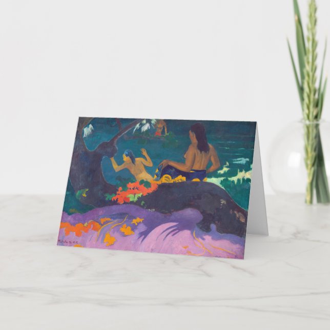 Carte Paul Gauguin - By the Sea / Fatata te Miti (Devant)