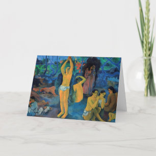 Carte Paul Gauguin - D'où venons-nous ?