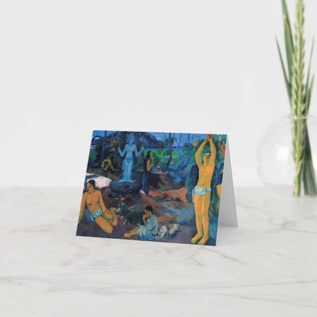 Carte Paul Gauguin - D'où venons-nous ? (Devant)
