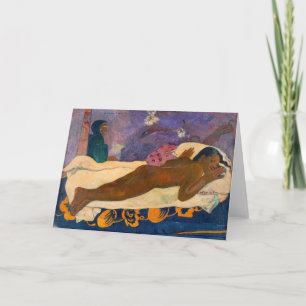 Carte Paul Gauguin - Esprit des morts veillant