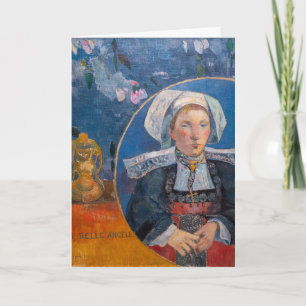 Carte Paul Gauguin - Le Beau Ange, Pont-aven