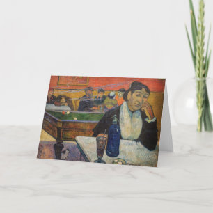 Carte Paul Gauguin - Le Café de nuit, Arles