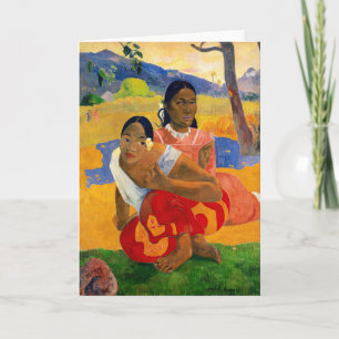 Carte Paul Gauguin - Quand te maries-tu ?