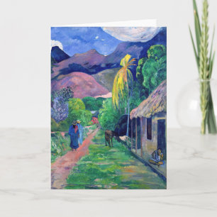 Carte Paul Gauguin - Rue de Tahiti