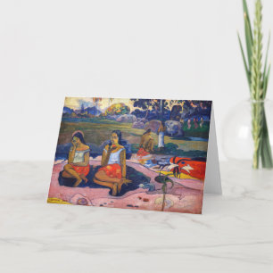 Carte Paul Gauguin - Source sacrée, Douces Rêves