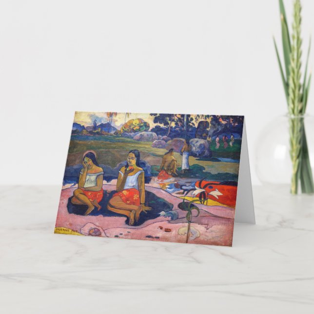 Carte Paul Gauguin - Source sacrée, Douces Rêves (Devant)