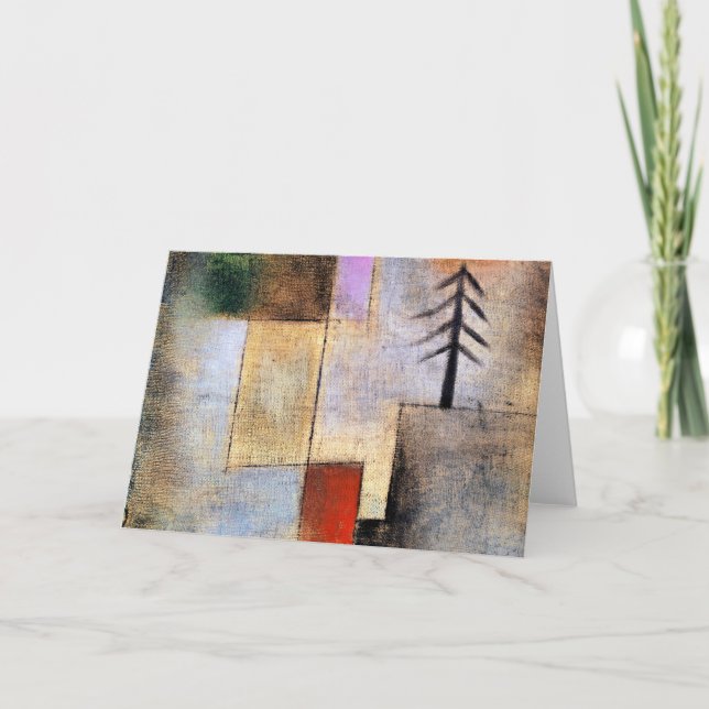 Carte Paul Klee - Petite photo de père (Devant)