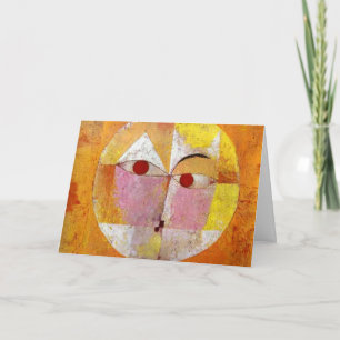 Carte Paul Klee Senecio Peinture