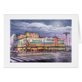 Carte Paul McGehee "Coney Island Memories"