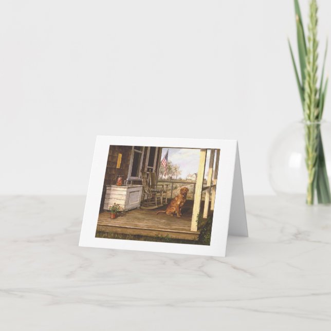 Carte Paul McGehee "Hot as the Fourth of July" (Devant)