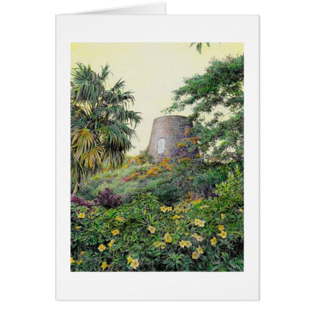 Carte Paul McGehee "Nevis - Golden Glow" (Devant)