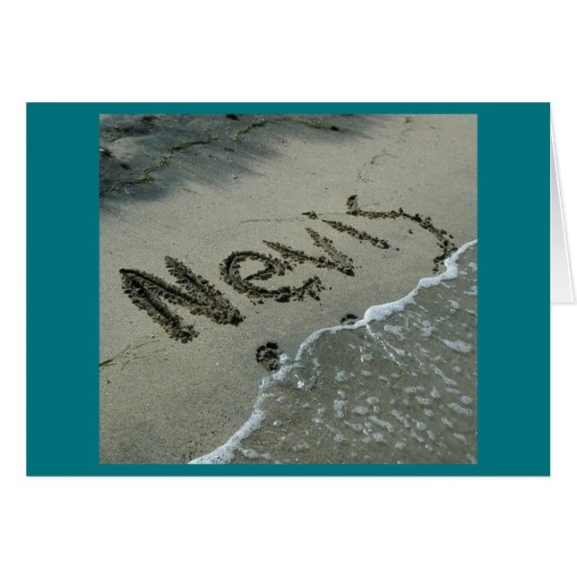 Carte Paul McGehee "Nevis Sand" (Devant Horizontal)