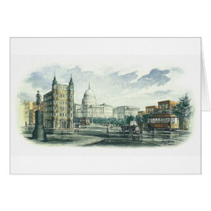 Carte Paul McGehee "Pennsylvania Avenue"