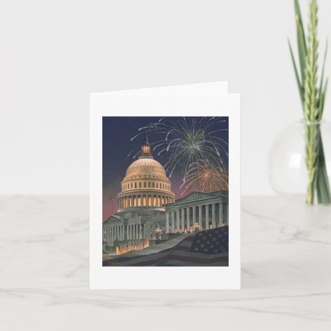 Carte Paul McGehee "So Fier We Hail" (Devant)