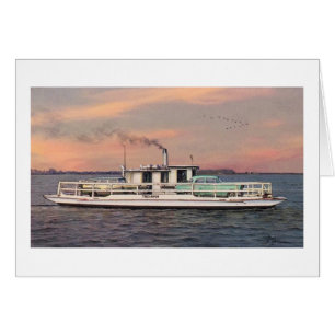 Carte Paul McGehee "The Oxford-Bellevue Ferry"