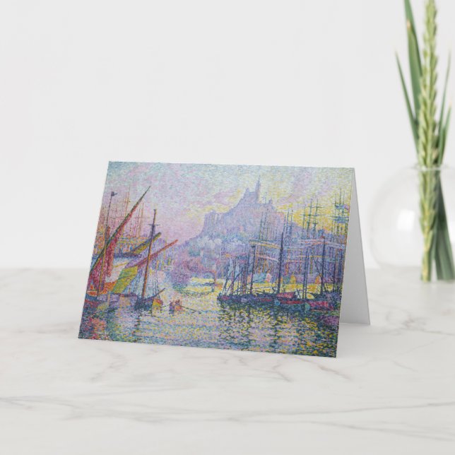 Carte Paul Signac - Notre-Dame de la Garde, Marseille (Devant)