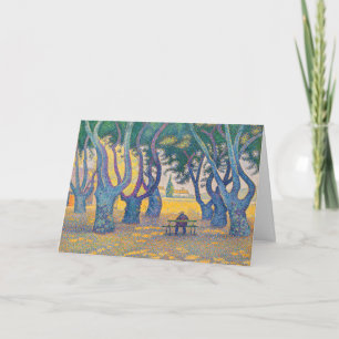 Carte Paul Signac - Place des Lices, Saint-Tropez